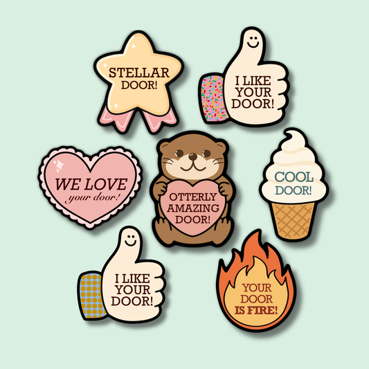 Pixie Dust Door Compliment Magnets