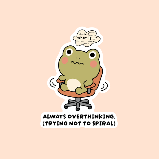 The Corporate Zoo Frog office sticker