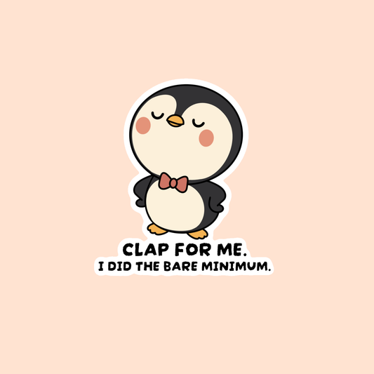 The Corporate Zoo Penguin office sticker