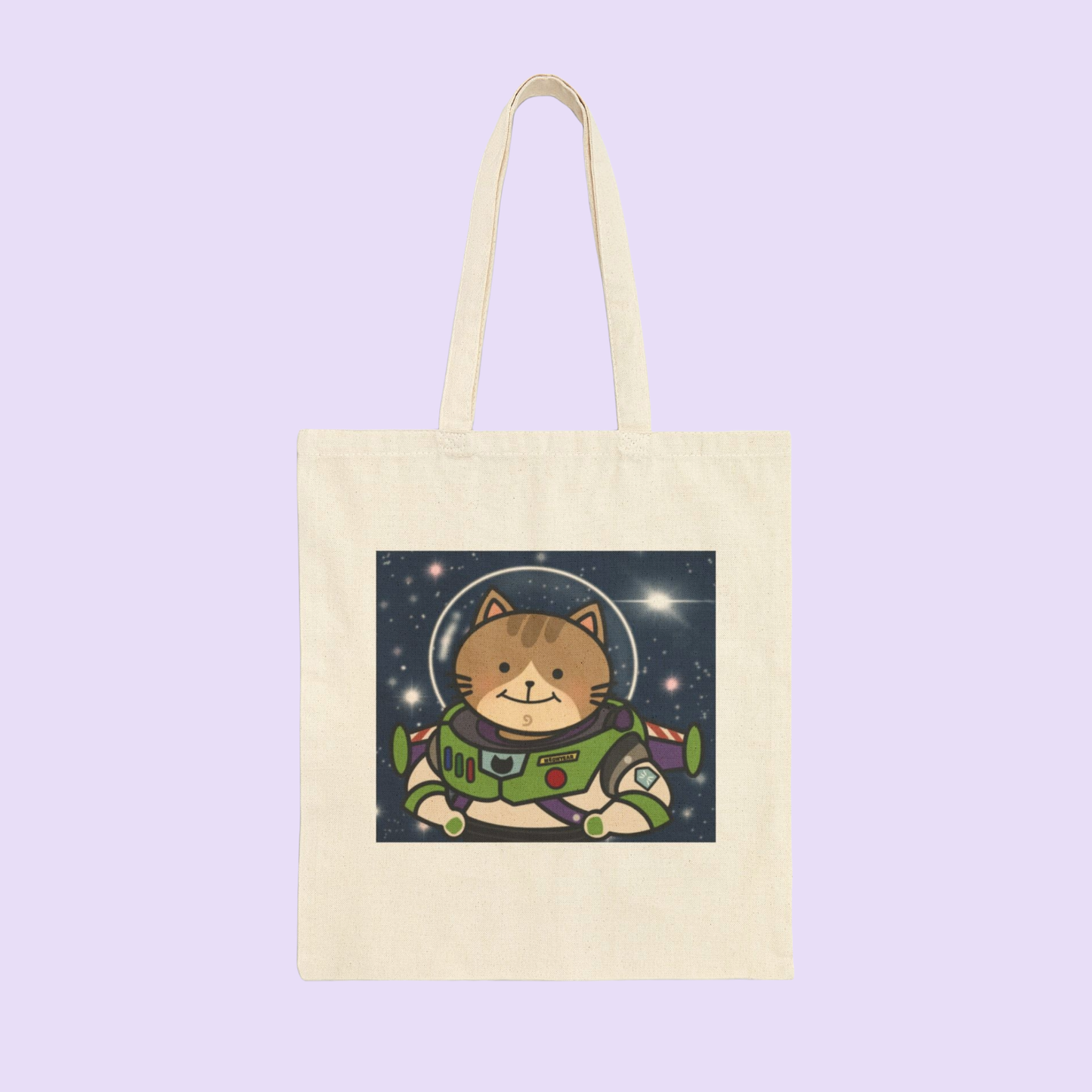 Meow Story Canvas Tote Bag