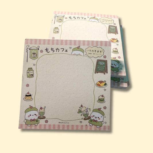 Mochi Cafe Memopad – Melon Soda, hero image