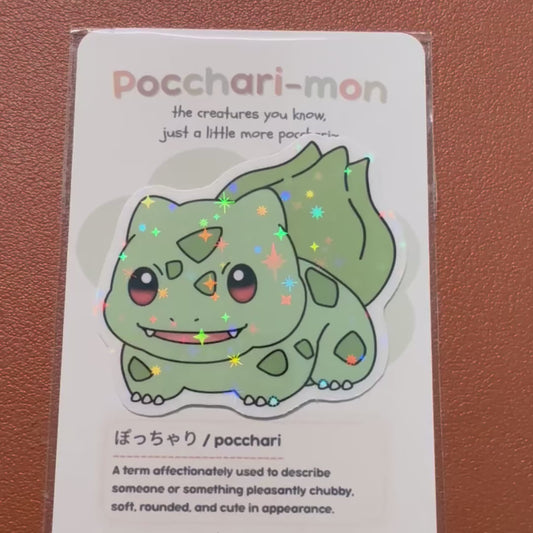 Pocchari-mon: Bulbasaur Sticker