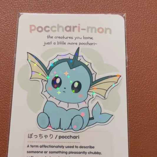 Pocchari-mon: Vaporeon Sticker