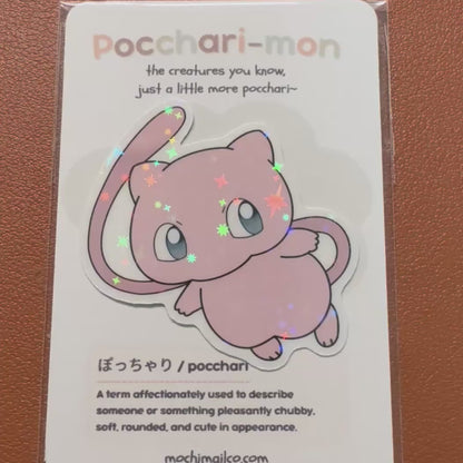 Pocchari-mon: Mew Sticker