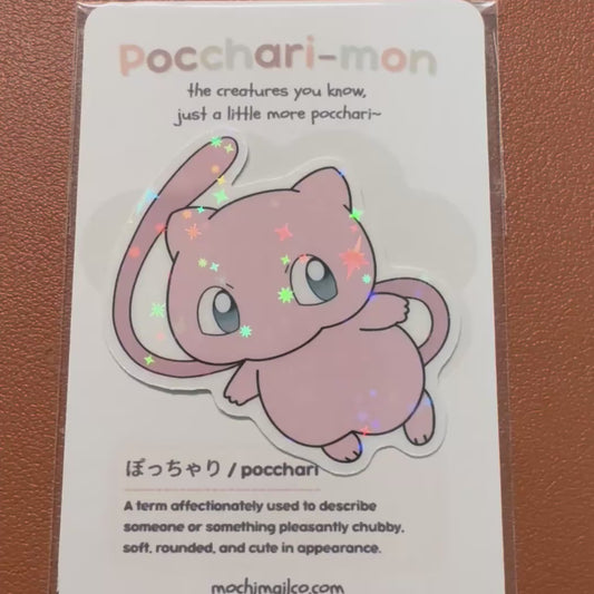 Pocchari-mon: Mew Sticker