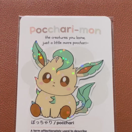 Pocchari-mon: Leafeon Sticker
