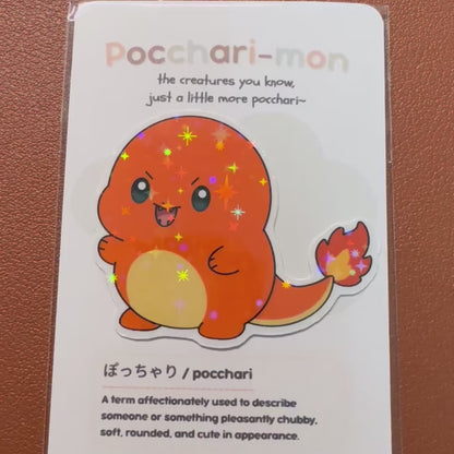 Pocchari-mon: Charmander Sticker
