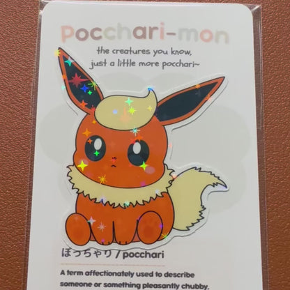Pocchari-mon: Flareon Sticker