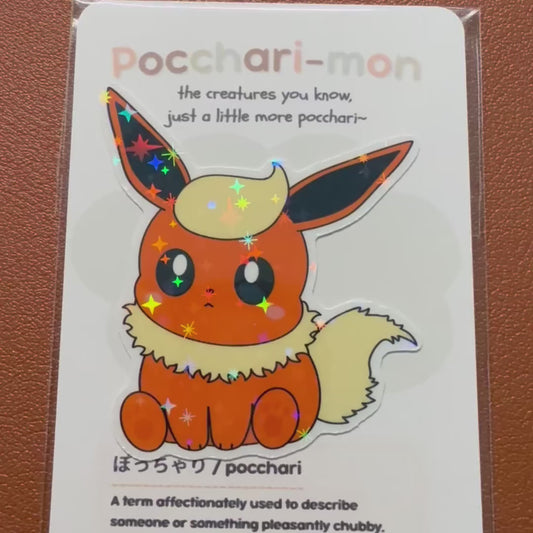 Pocchari-mon: Flareon Sticker