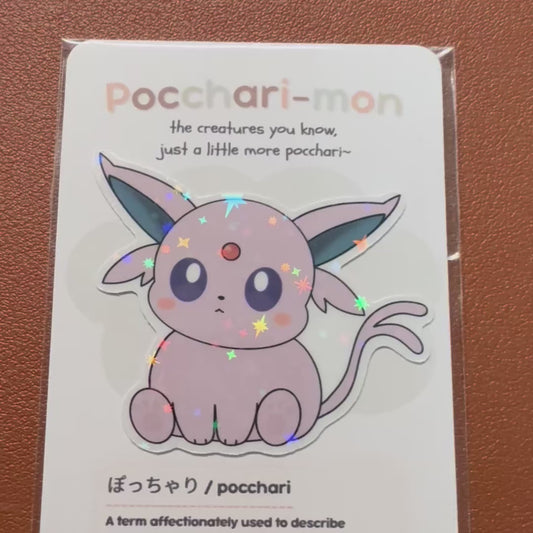 Pocchari-mon: Espeon Sticker